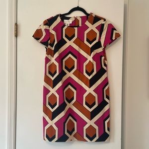 Corey Lynn Calter for Anthropologie Retro Mod Geometric Mini Dress